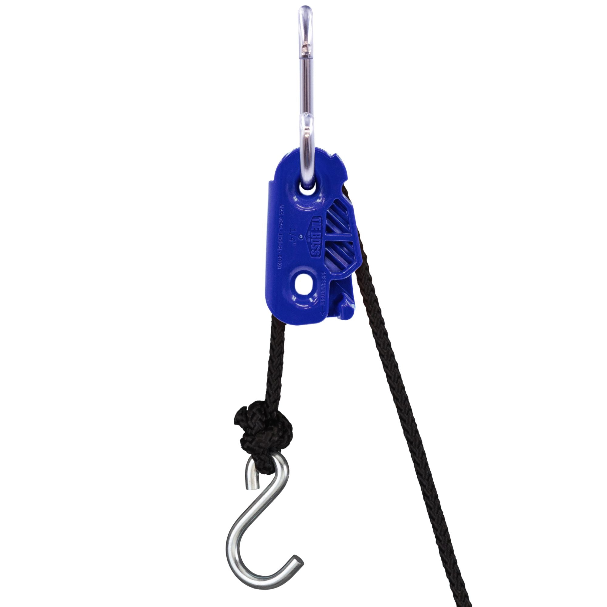 Tie Boss 1/4" Easy To Use Hoist and Tie Down Orange