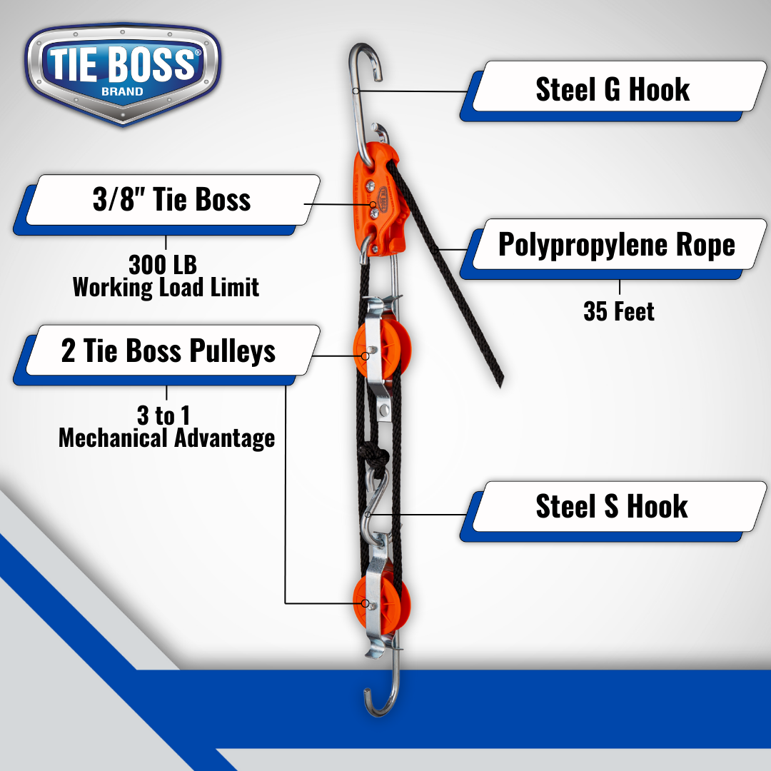 TIE BOSS Block and Tackle