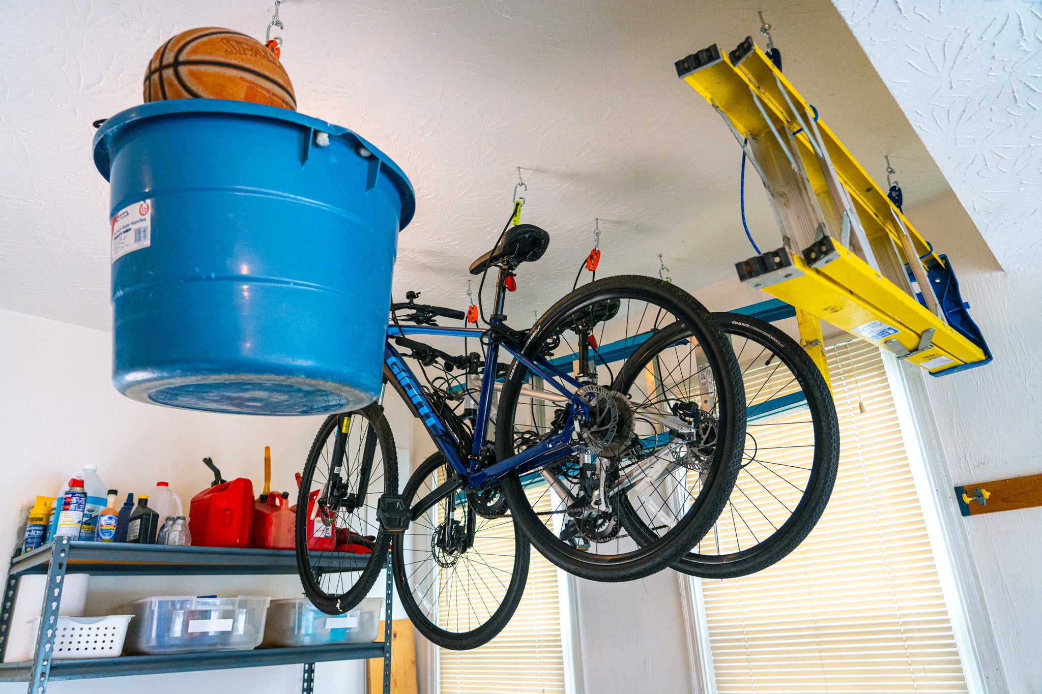 garage organization hoists