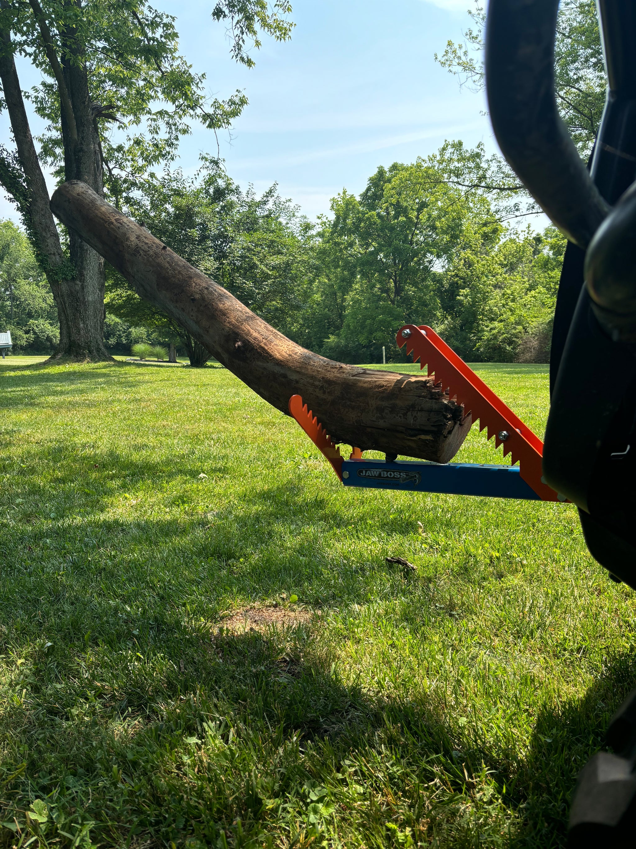 Hitch log holder sale