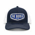 Tie Boss Trucker Hat - Blue/White