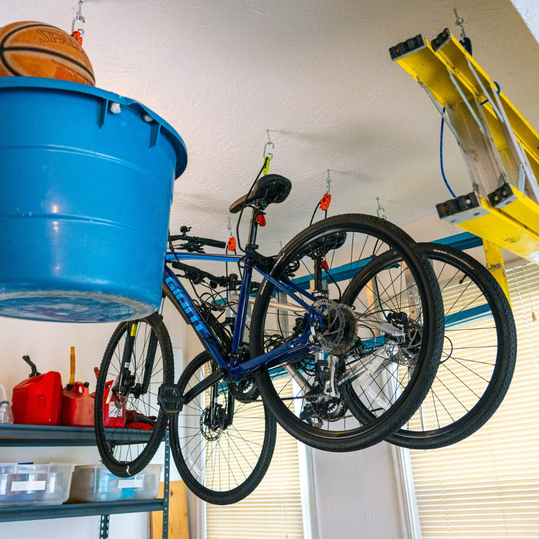 garage organization hoists