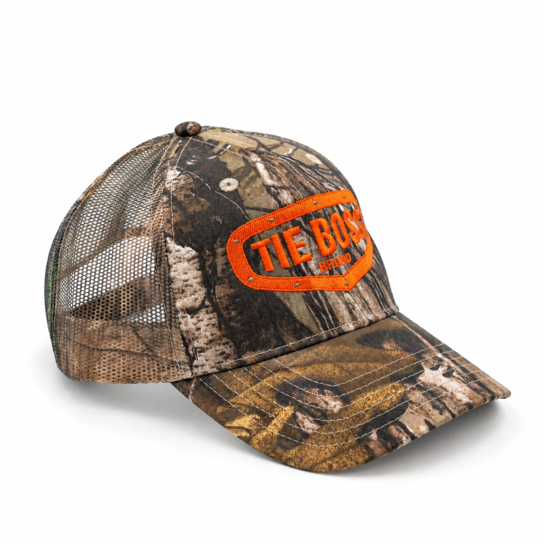 Tie Boss Trucker Hat - Realtree Camo