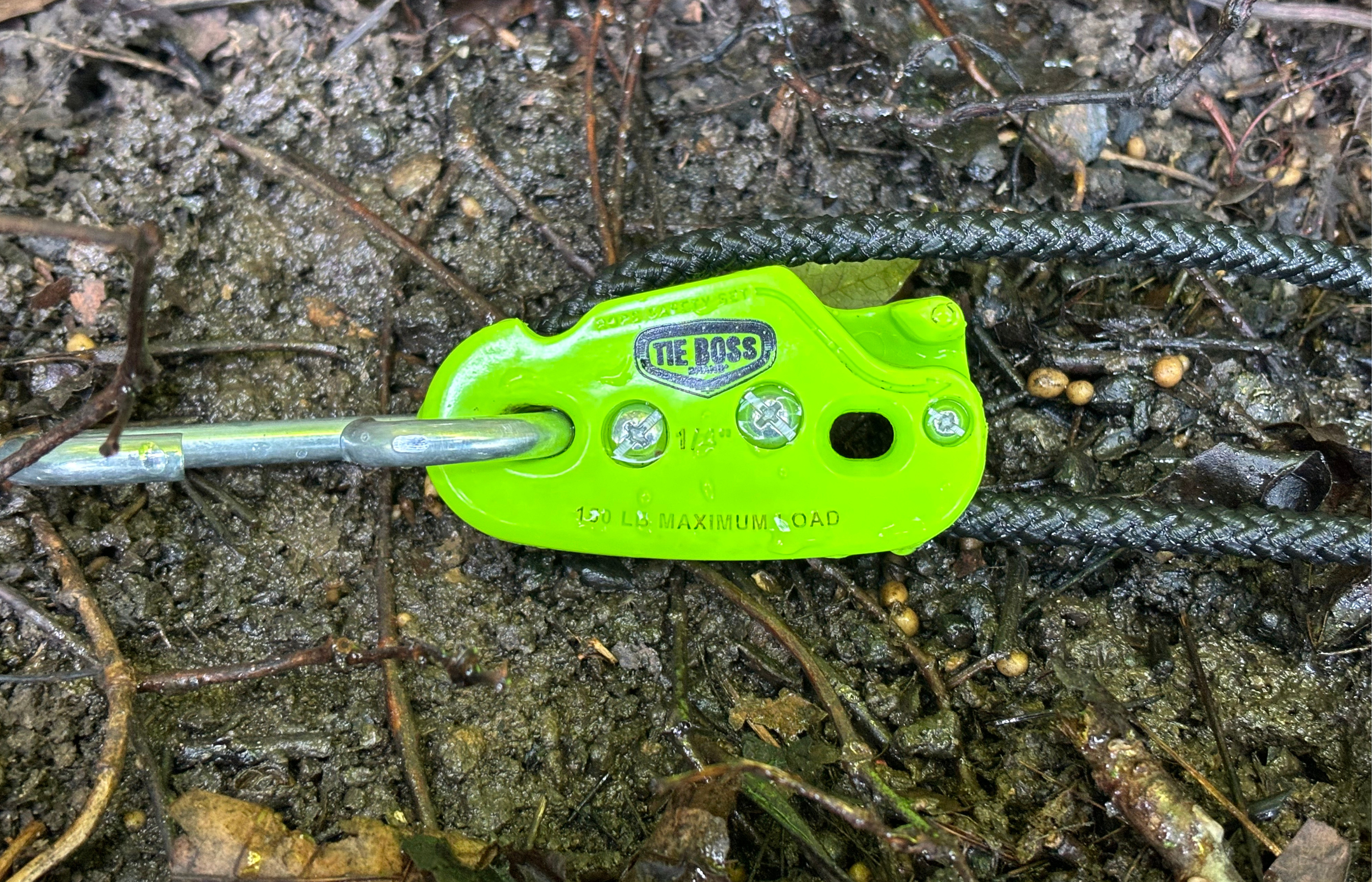Tie Boss is made for the outdoors