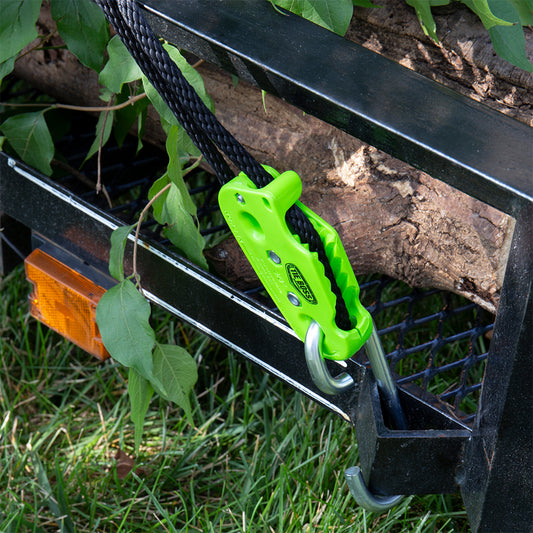 About Tie Boss | Multi-Use Tie Down & Hoist | USA