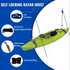 Components of the Tie Boss Kayak Hanger Sling