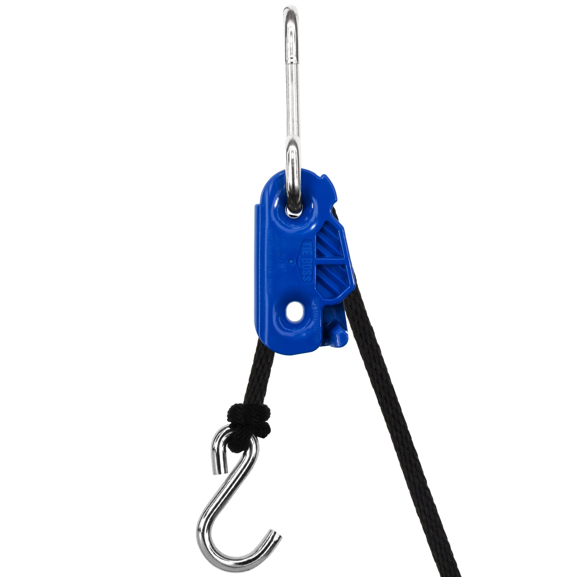 Tie Boss 3/8" Easy To Use Hoist and Tie Down Blue